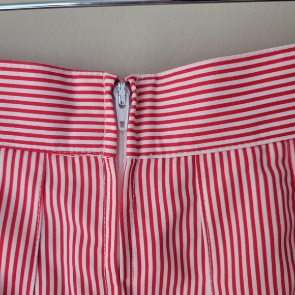 VINTAGE Tail Active Red and White Striped Athletic Tennis Skirt Size 14 - Picture 6 of 9